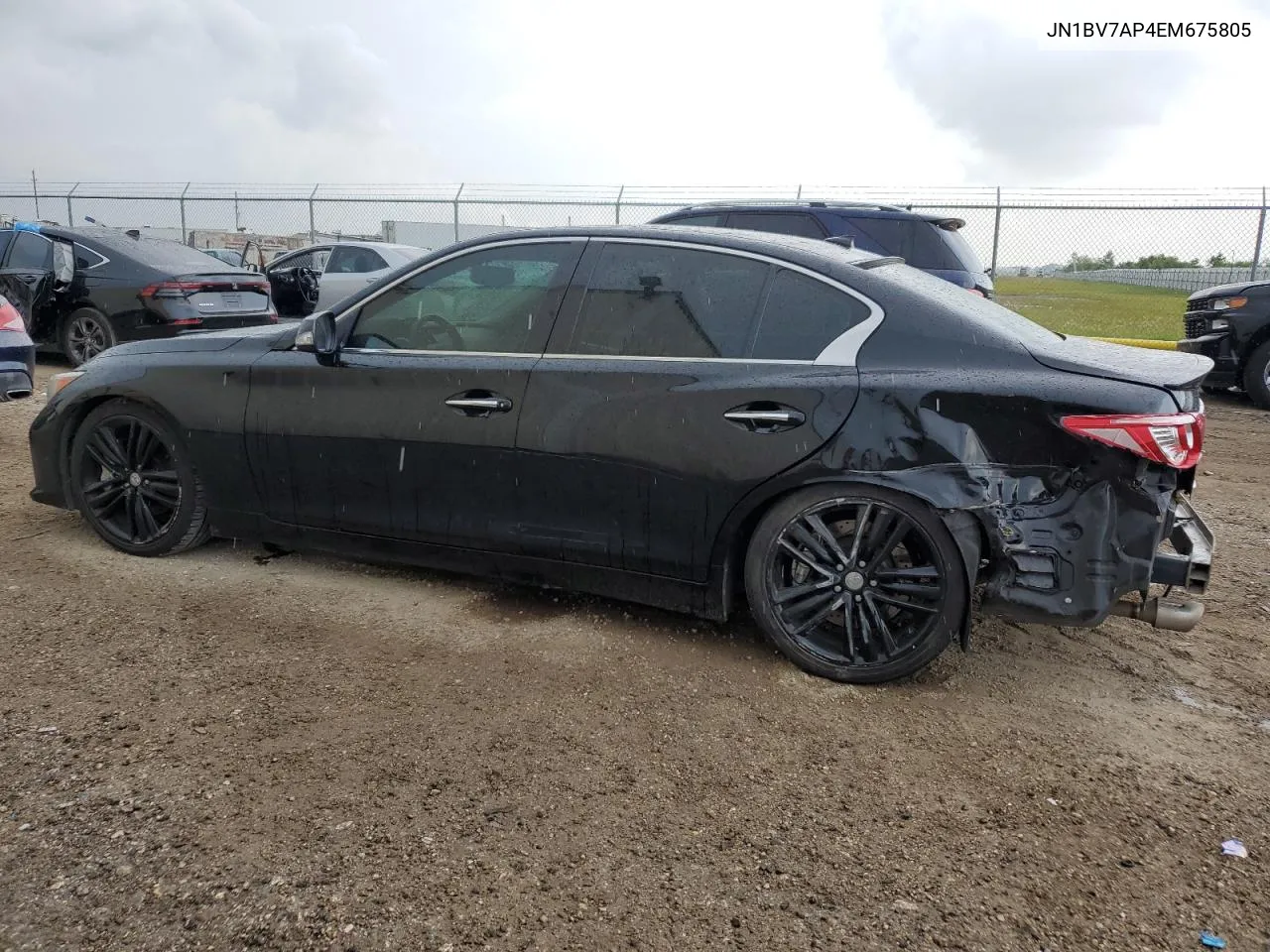 2014 Infiniti Q50 Base VIN: JN1BV7AP4EM675805 Lot: 56798774