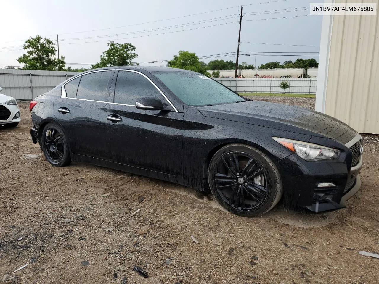 2014 Infiniti Q50 Base VIN: JN1BV7AP4EM675805 Lot: 56798774