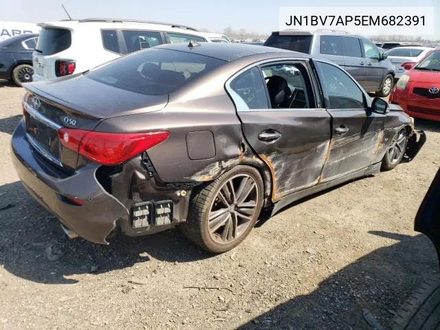 JN1BV7AP5EM682391 2014 Infiniti Q50 Base