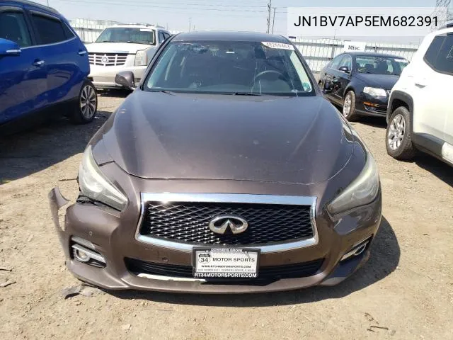 2014 Infiniti Q50 Base VIN: JN1BV7AP5EM682391 Lot: 56827354