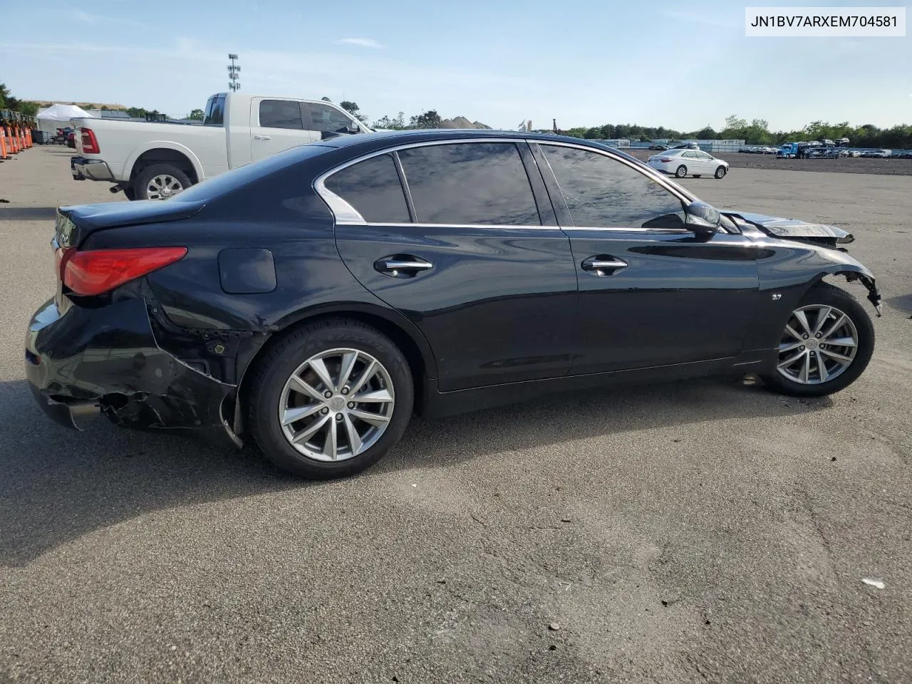 2014 Infiniti Q50 Base VIN: JN1BV7ARXEM704581 Lot: 56905224