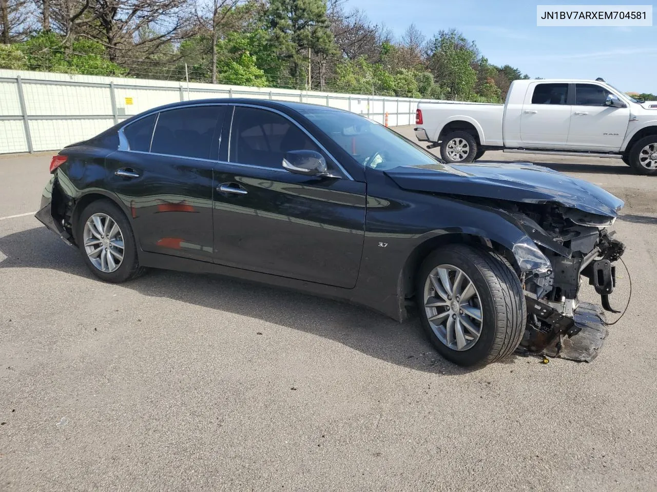 2014 Infiniti Q50 Base VIN: JN1BV7ARXEM704581 Lot: 56905224