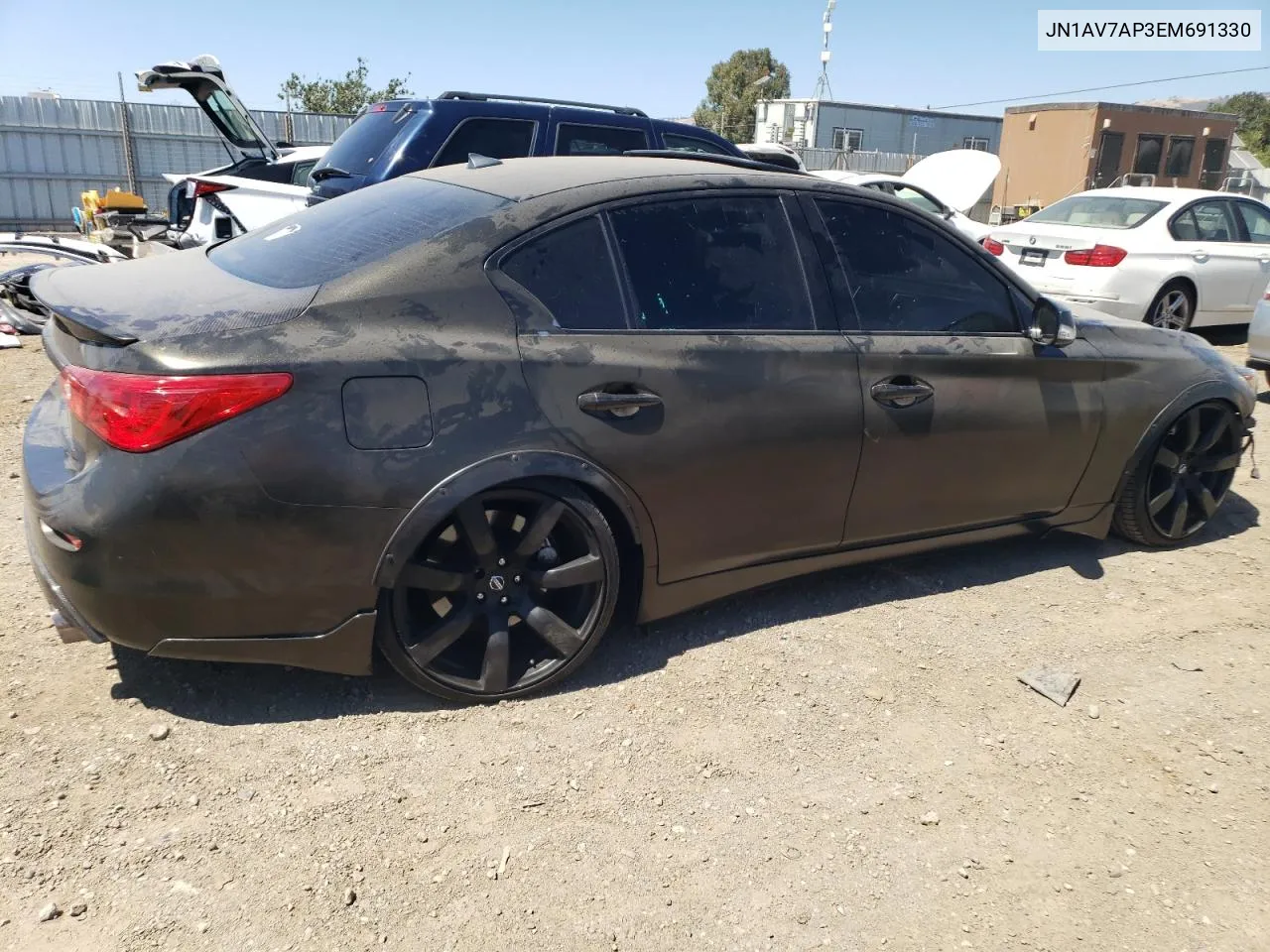 2014 Infiniti Q50 Hybrid Premium VIN: JN1AV7AP3EM691330 Lot: 60484994