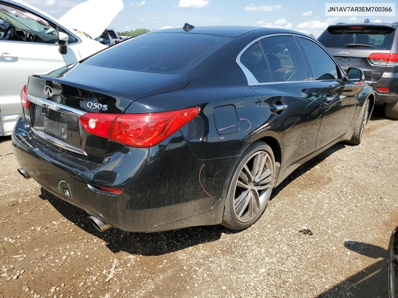 JN1AV7AR3EM700366 2014 Infiniti Q50 Hybrid Premium