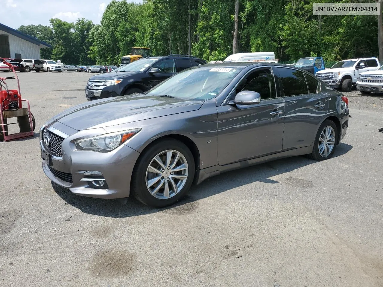 2014 Infiniti Q50 Base VIN: JN1BV7AR7EM704814 Lot: 62054414