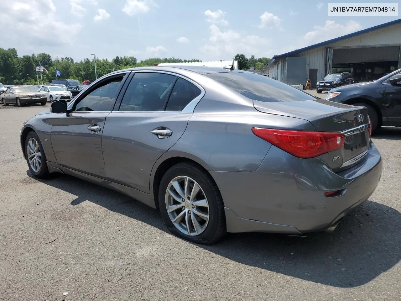 2014 Infiniti Q50 Base VIN: JN1BV7AR7EM704814 Lot: 62054414