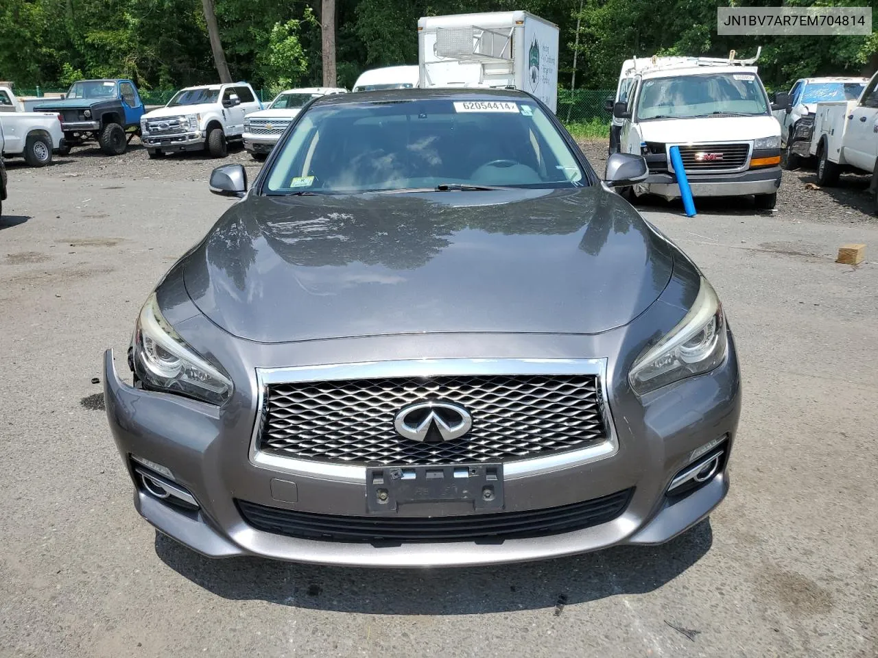 2014 Infiniti Q50 Base VIN: JN1BV7AR7EM704814 Lot: 62054414