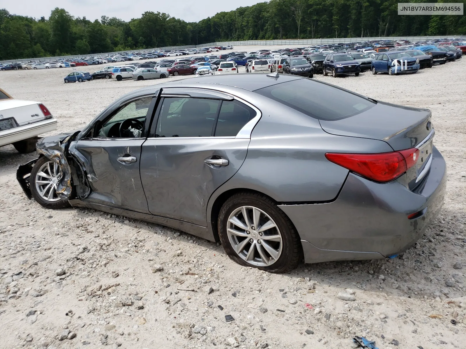 2014 Infiniti Q50 Base VIN: JN1BV7AR3EM694556 Lot: 63590744