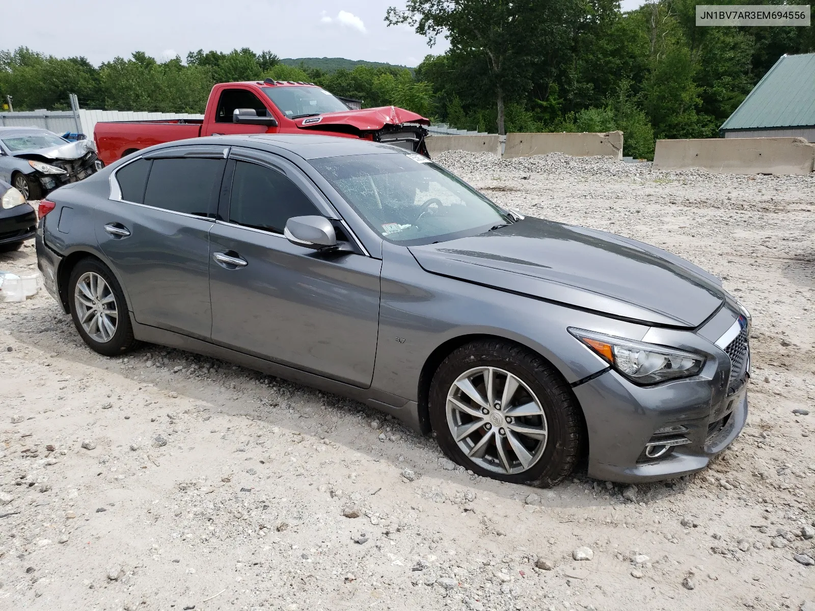 2014 Infiniti Q50 Base VIN: JN1BV7AR3EM694556 Lot: 63590744