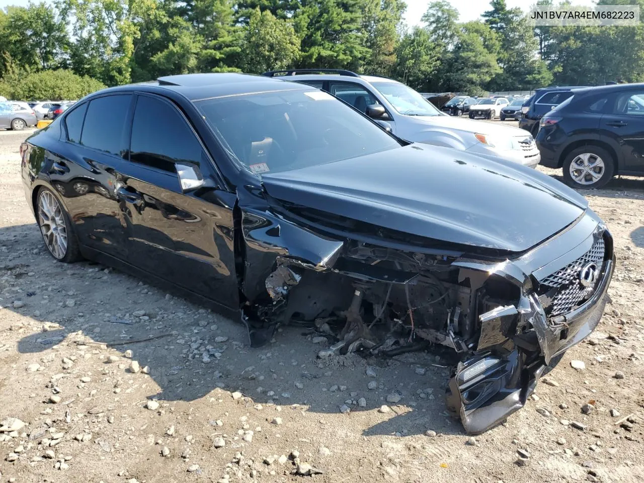 2014 Infiniti Q50 Base VIN: JN1BV7AR4EM682223 Lot: 63660794