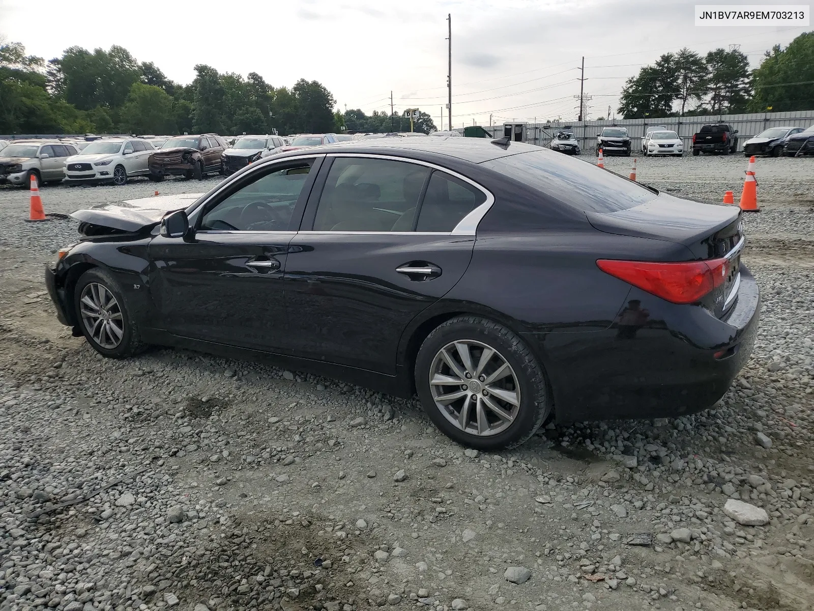 2014 Infiniti Q50 Base VIN: JN1BV7AR9EM703213 Lot: 63802464