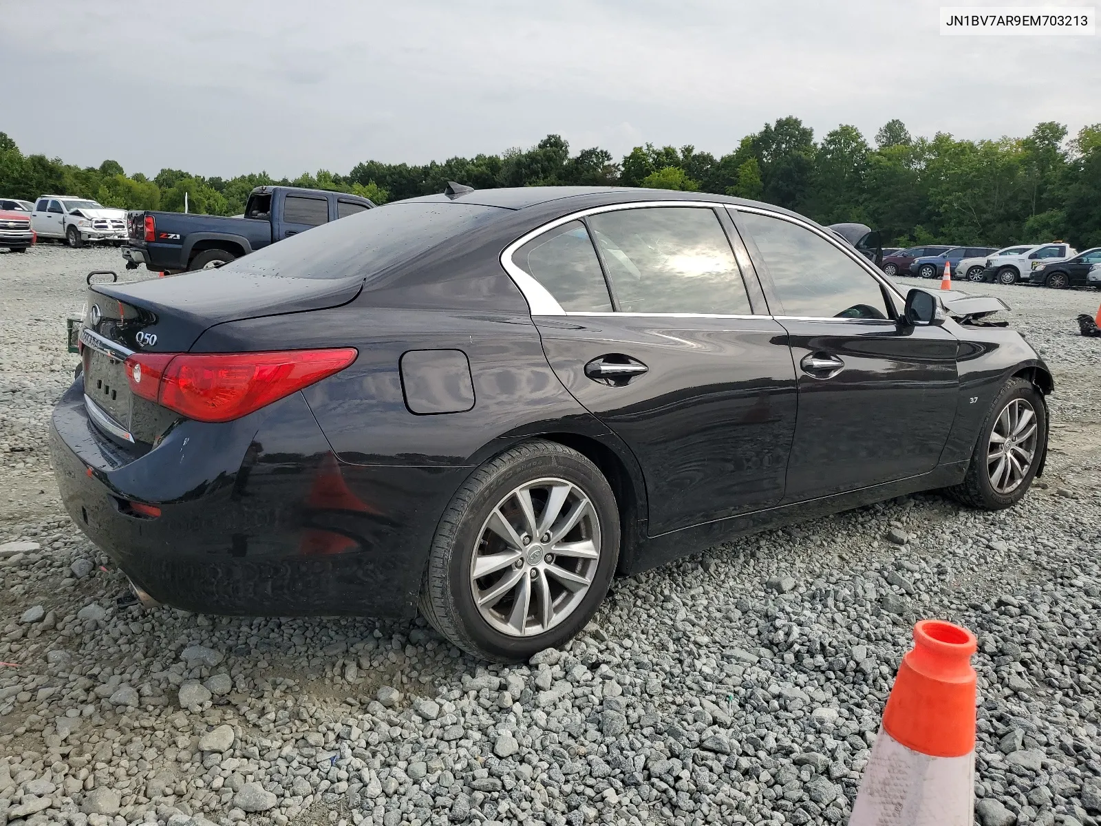 2014 Infiniti Q50 Base VIN: JN1BV7AR9EM703213 Lot: 63802464