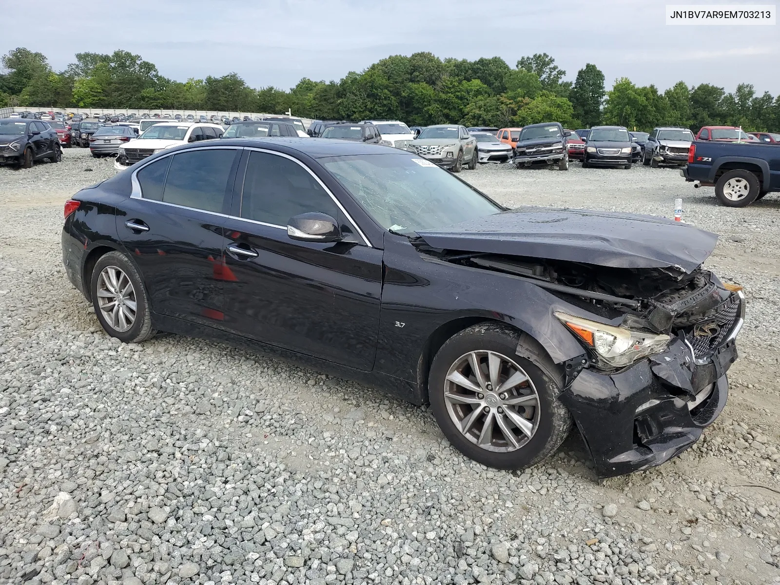 2014 Infiniti Q50 Base VIN: JN1BV7AR9EM703213 Lot: 63802464