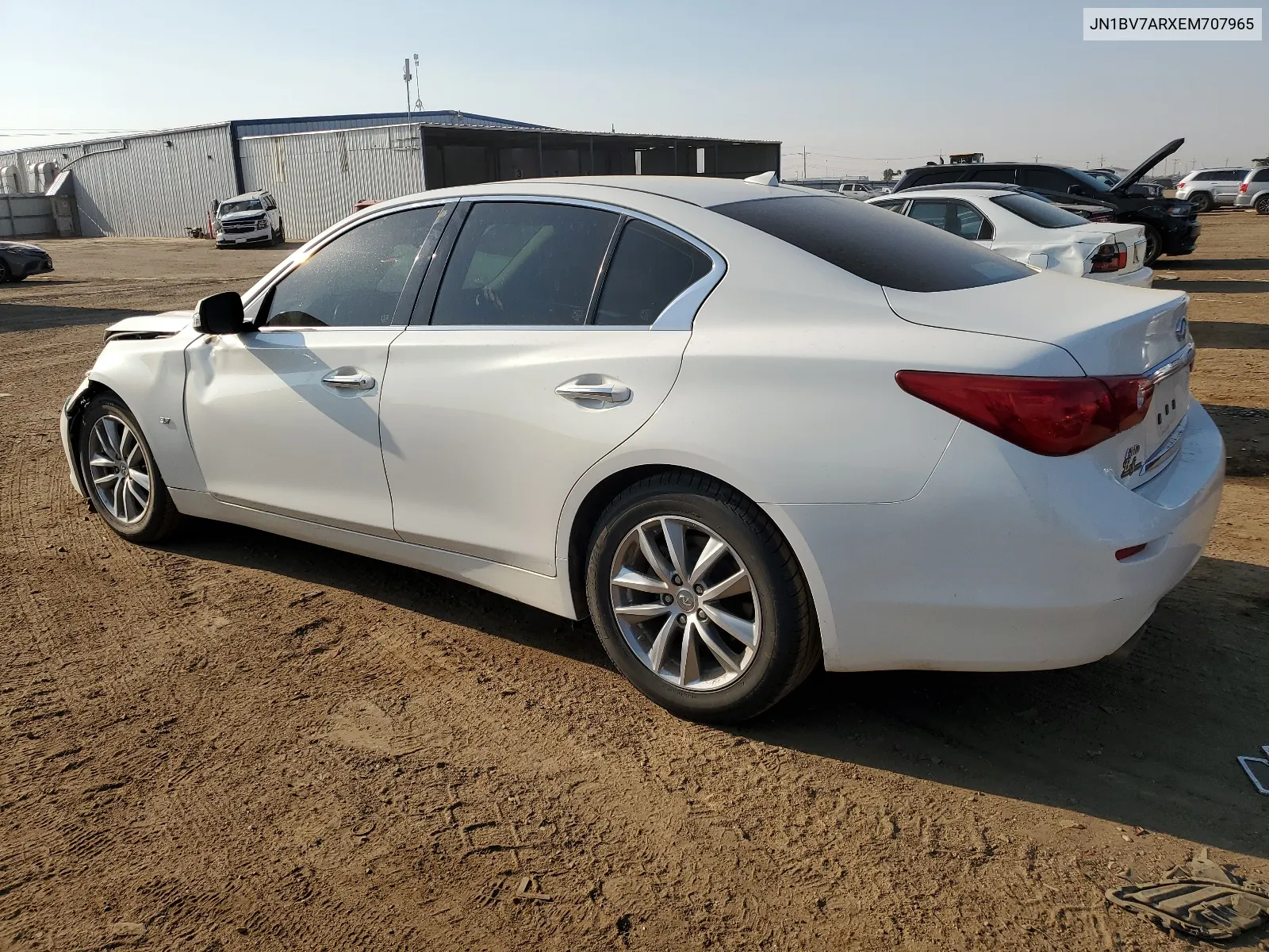 JN1BV7ARXEM707965 2014 Infiniti Q50 Base