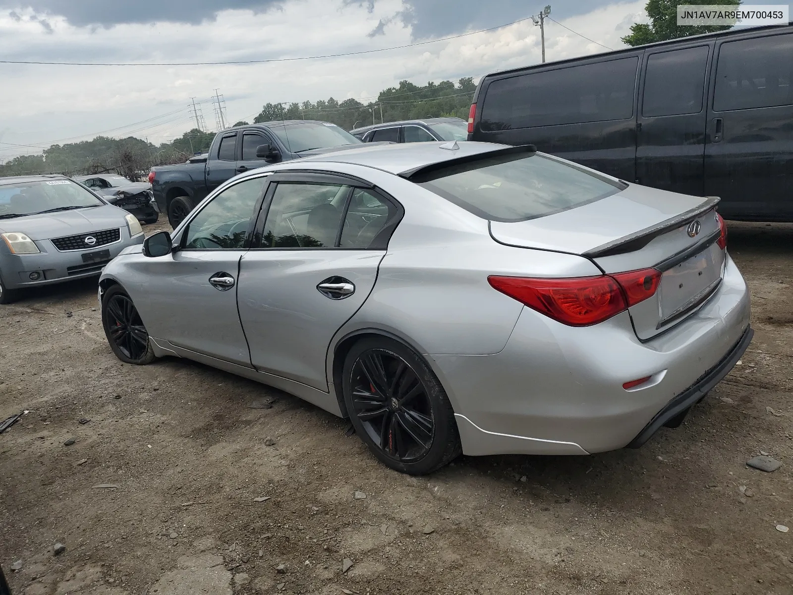 JN1AV7AR9EM700453 2014 Infiniti Q50 Hybrid Premium