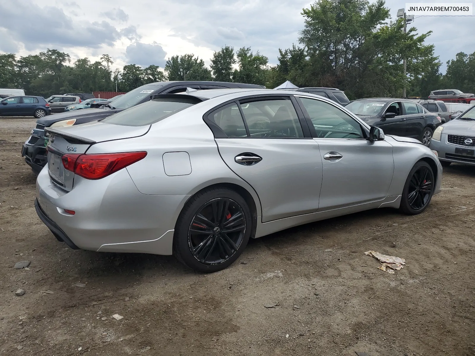 JN1AV7AR9EM700453 2014 Infiniti Q50 Hybrid Premium