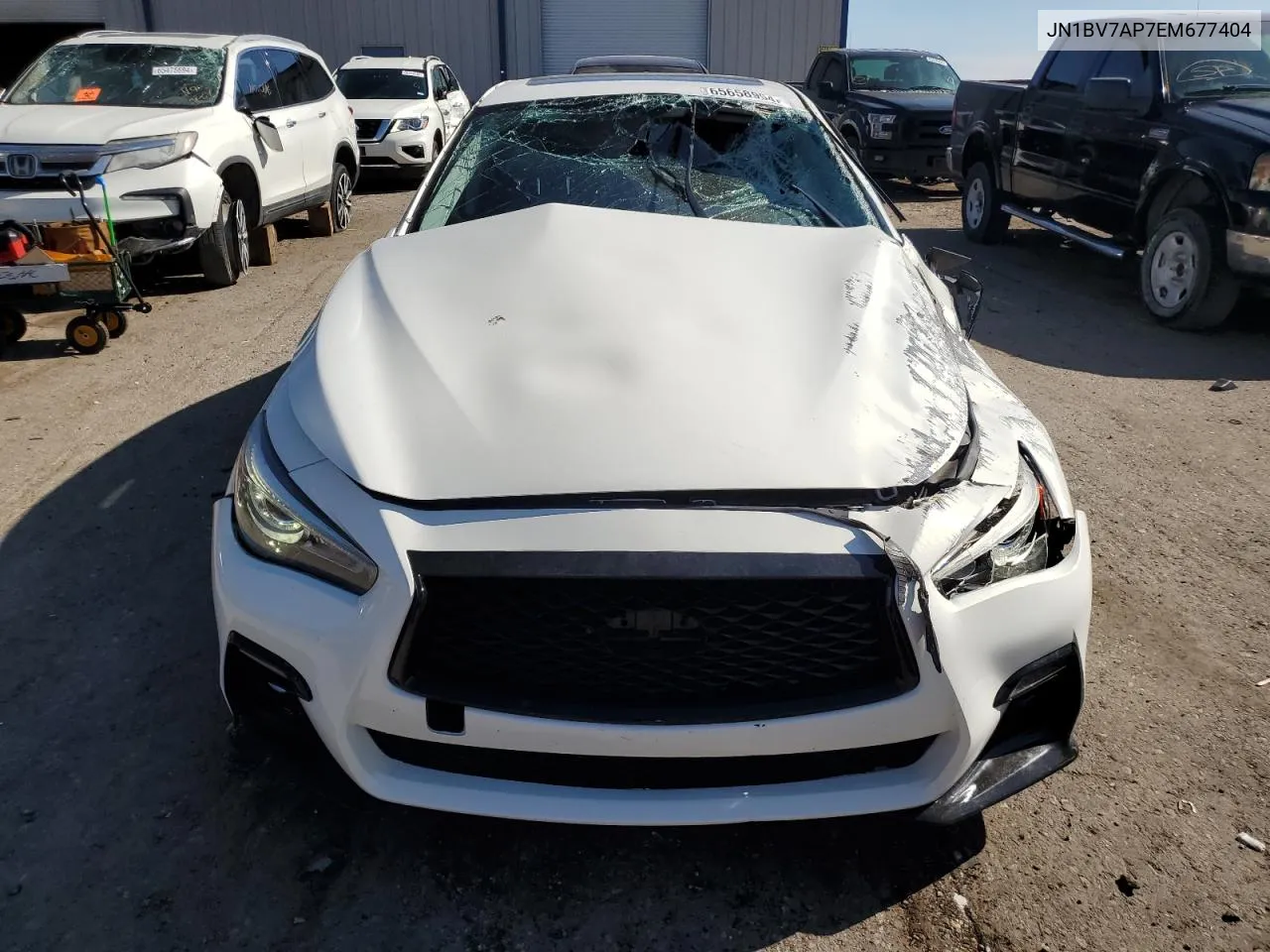 2014 Infiniti Q50 Base VIN: JN1BV7AP7EM677404 Lot: 65658954