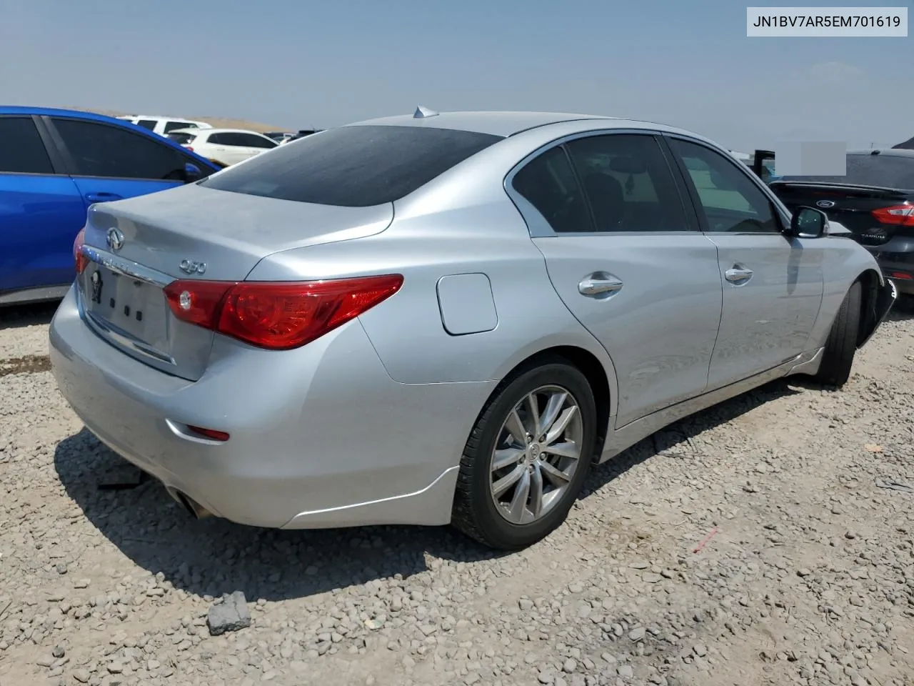 2014 Infiniti Q50 Base VIN: JN1BV7AR5EM701619 Lot: 65809034