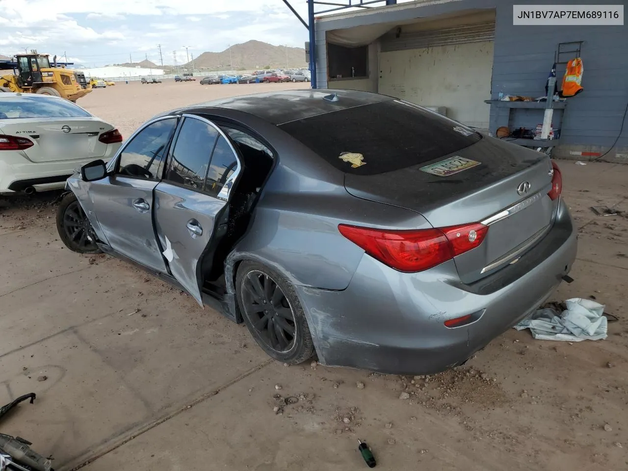 2014 Infiniti Q50 Base VIN: JN1BV7AP7EM689116 Lot: 65996874