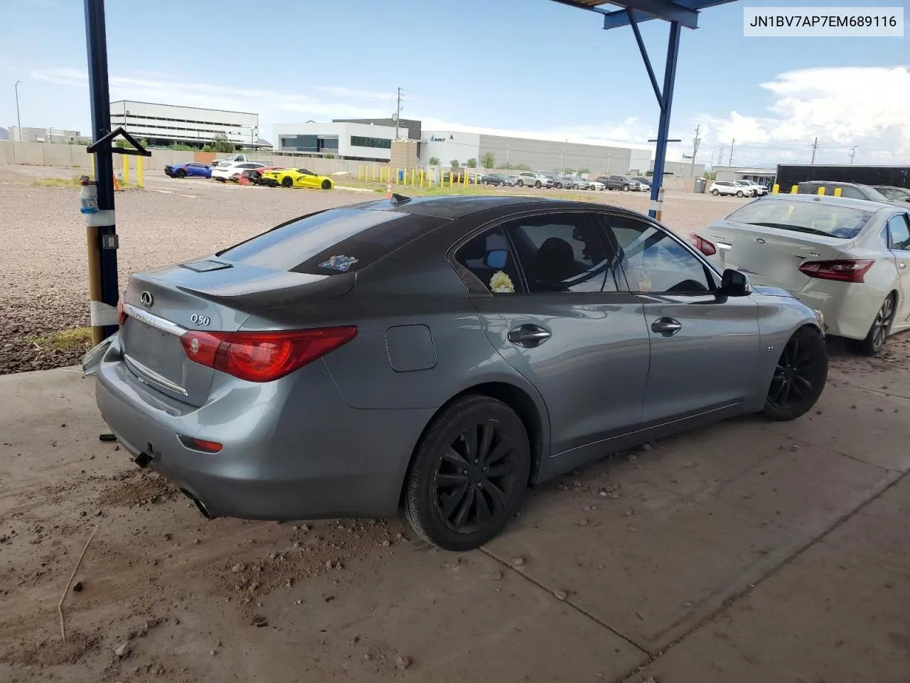 JN1BV7AP7EM689116 2014 Infiniti Q50 Base