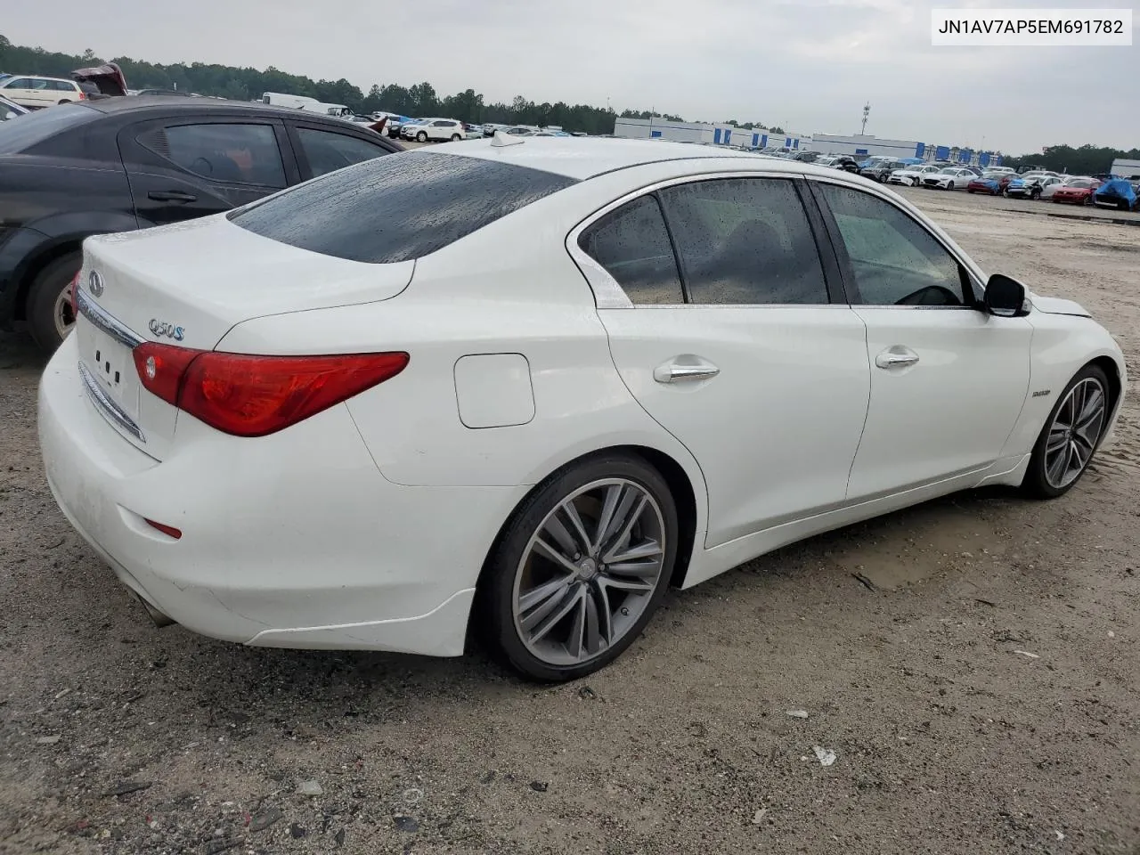 2014 Infiniti Q50 Hybrid Premium VIN: JN1AV7AP5EM691782 Lot: 66193364