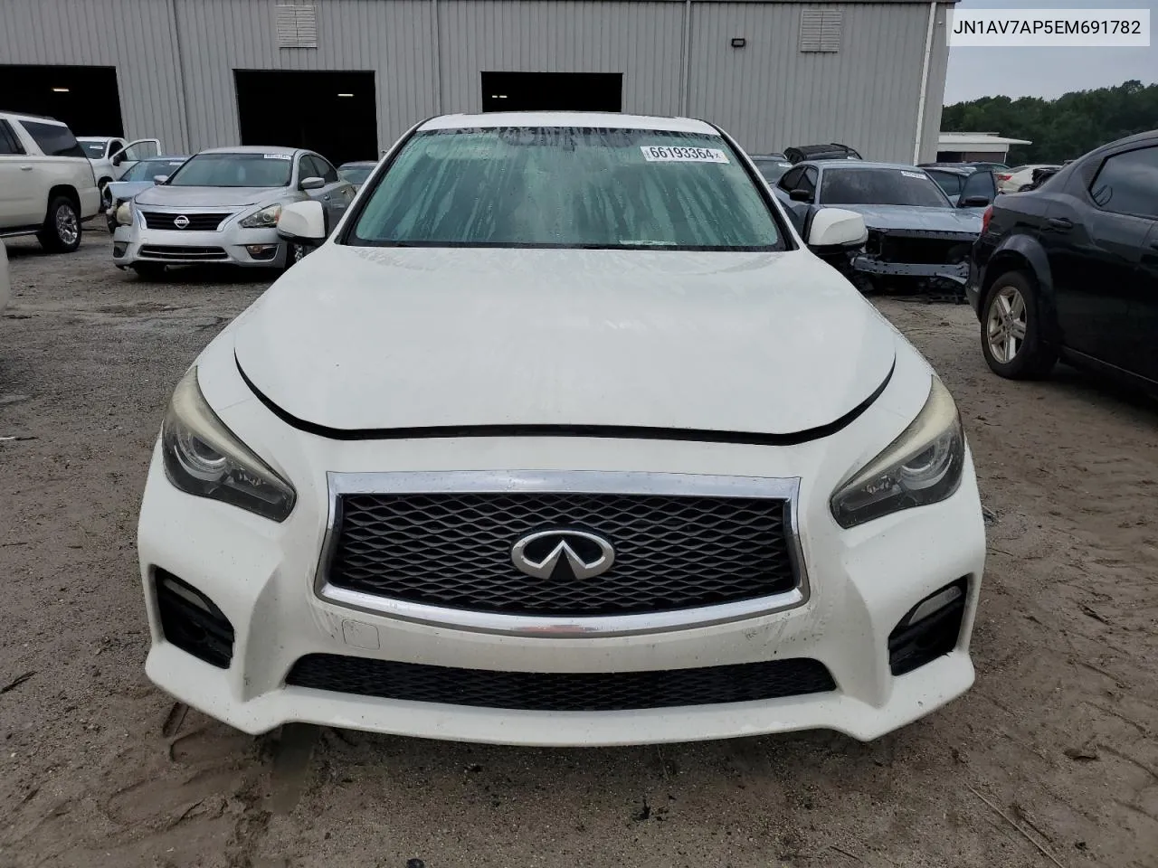 2014 Infiniti Q50 Hybrid Premium VIN: JN1AV7AP5EM691782 Lot: 66193364