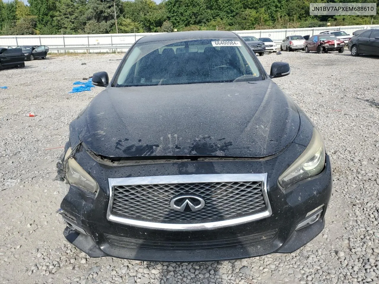 2014 Infiniti Q50 Base VIN: JN1BV7APXEM688610 Lot: 66400984