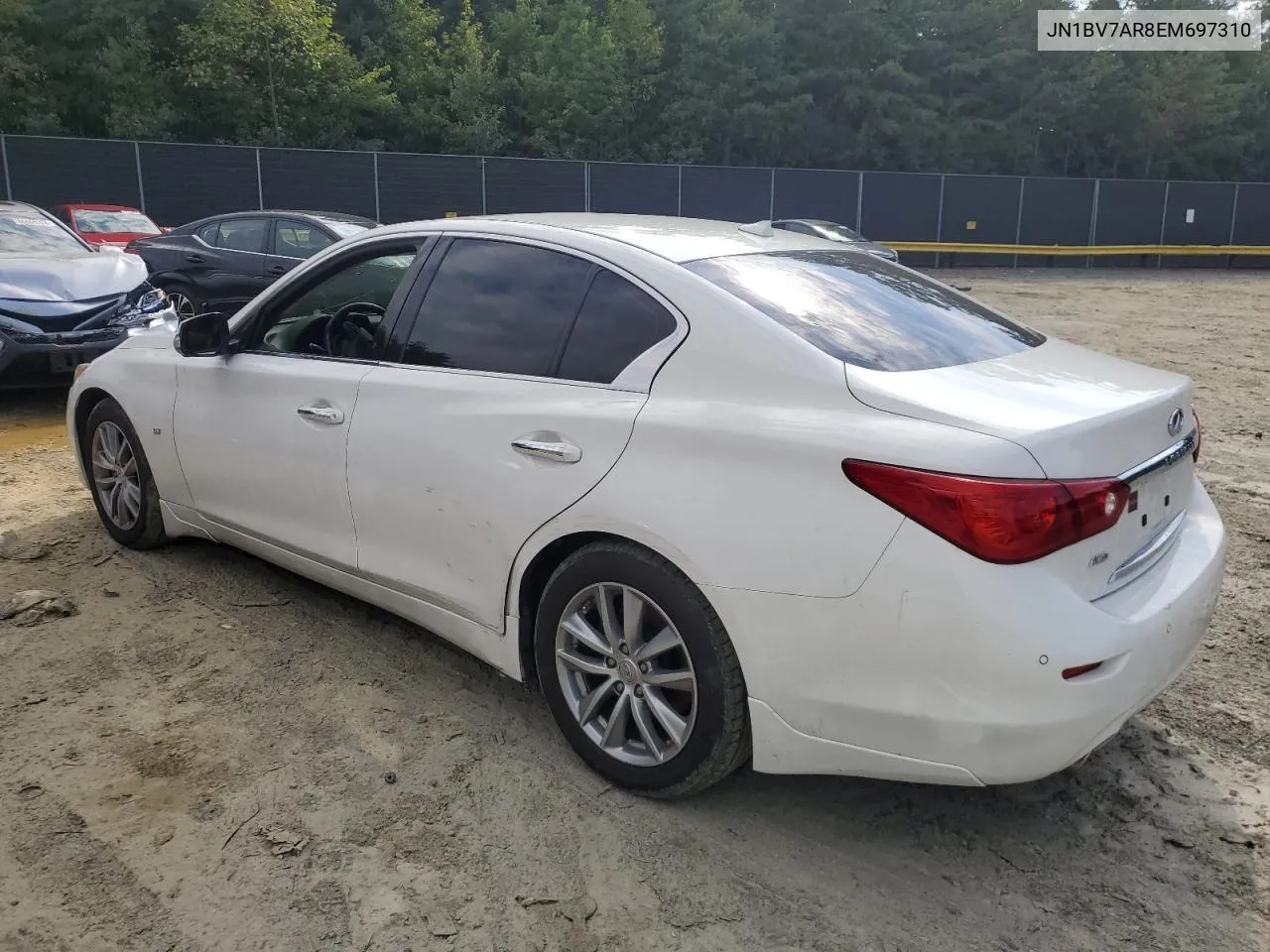 2014 Infiniti Q50 Base VIN: JN1BV7AR8EM697310 Lot: 66461774