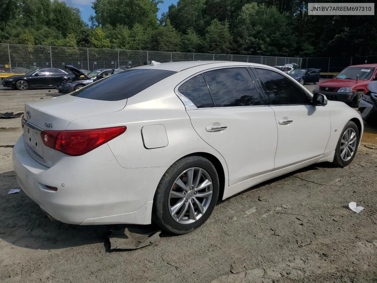 JN1BV7AR8EM697310 2014 Infiniti Q50 Base