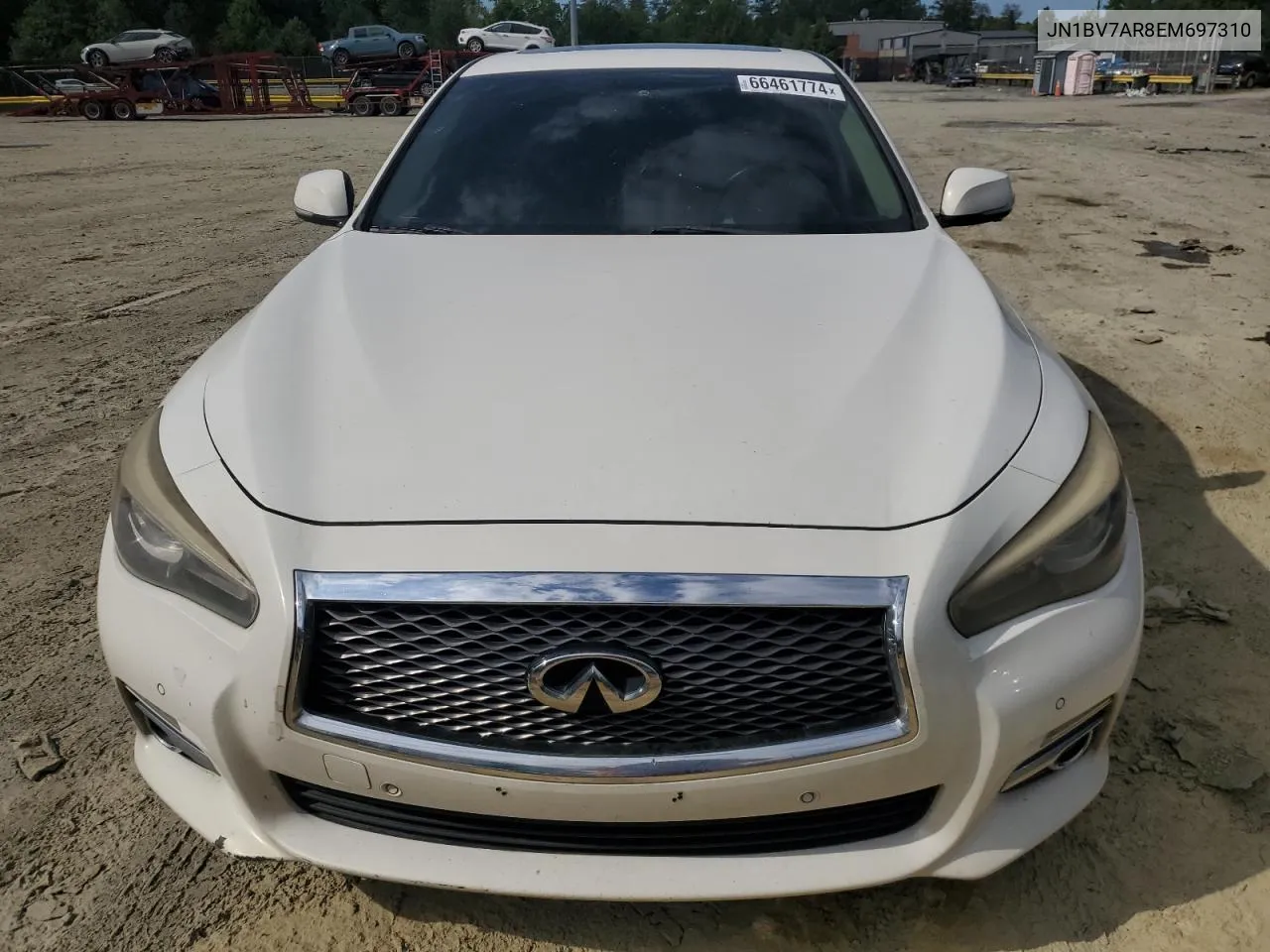 2014 Infiniti Q50 Base VIN: JN1BV7AR8EM697310 Lot: 66461774