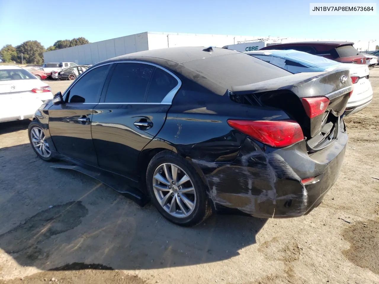 2014 Infiniti Q50 Base VIN: JN1BV7AP8EM673684 Lot: 66992824