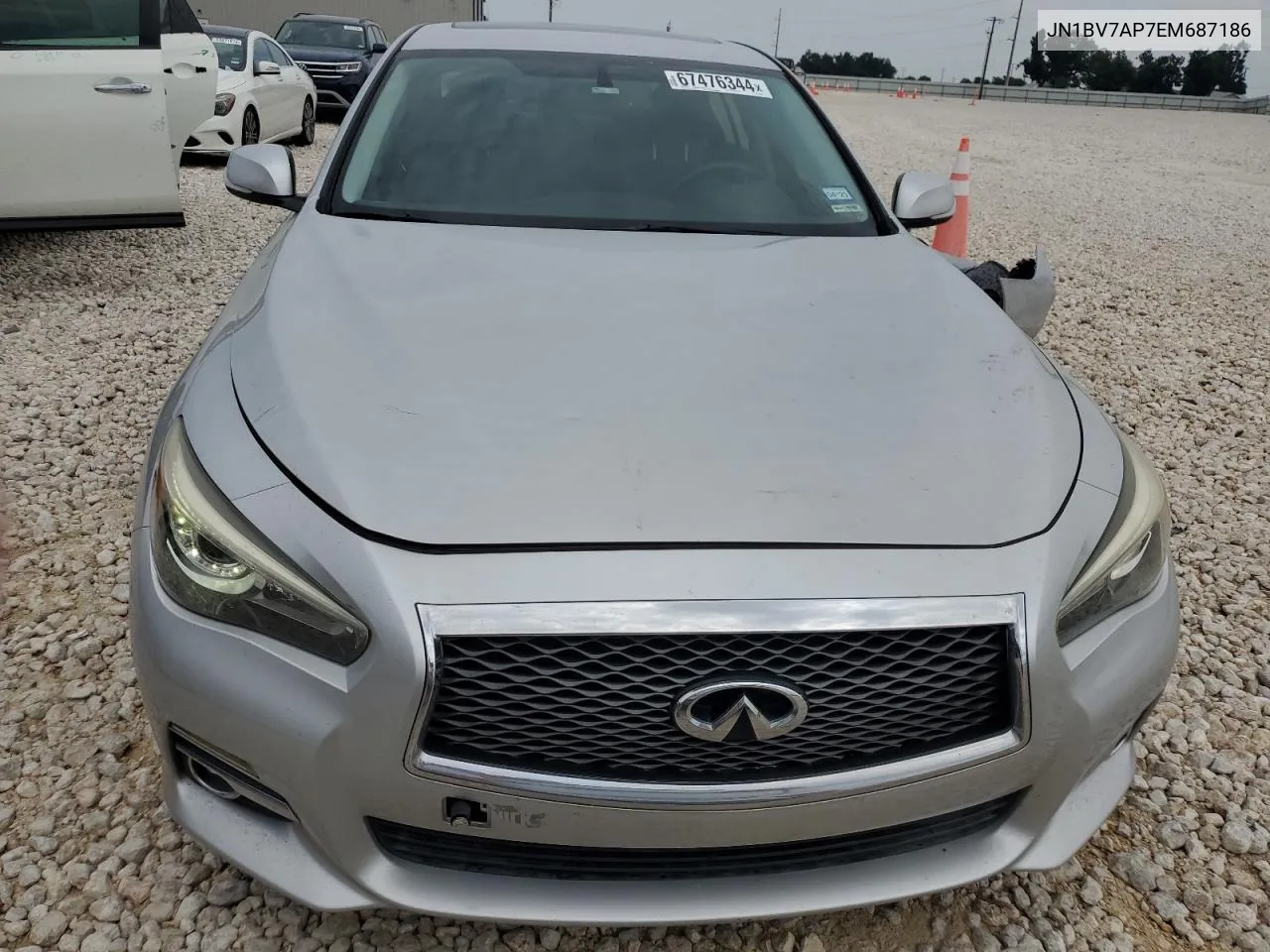 JN1BV7AP7EM687186 2014 Infiniti Q50 Base