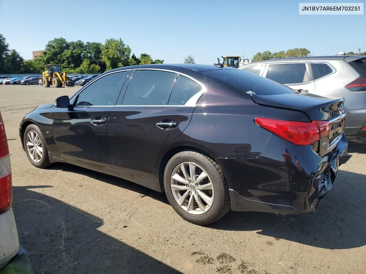 JN1BV7AR6EM703251 2014 Infiniti Q50 Base