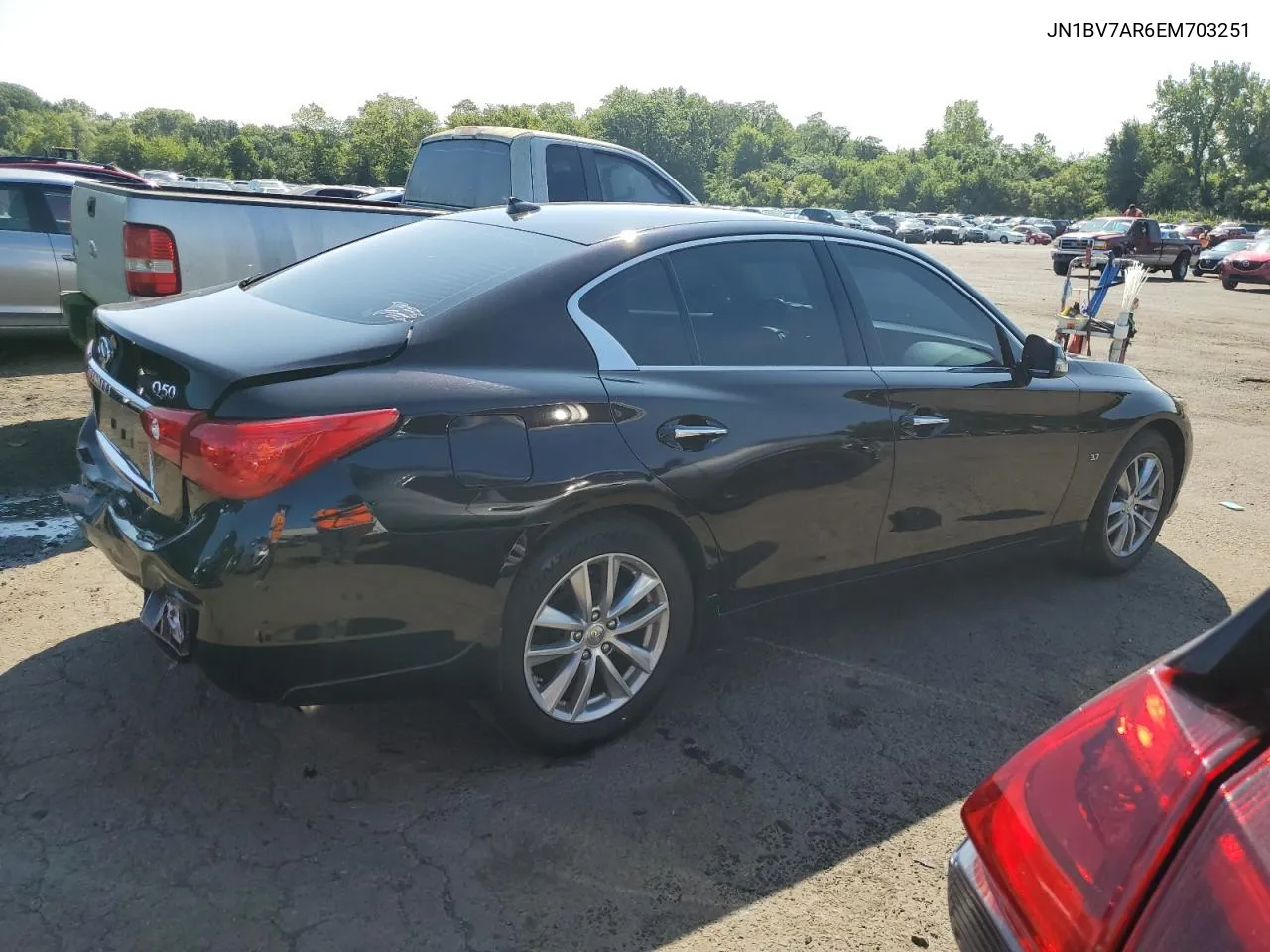 JN1BV7AR6EM703251 2014 Infiniti Q50 Base