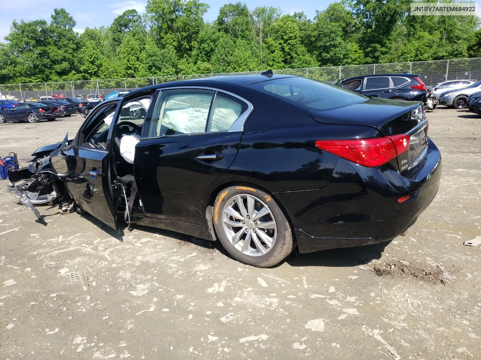 2014 Infiniti Q50 Base VIN: JN1BV7AR7EM684922 Lot: 67633804