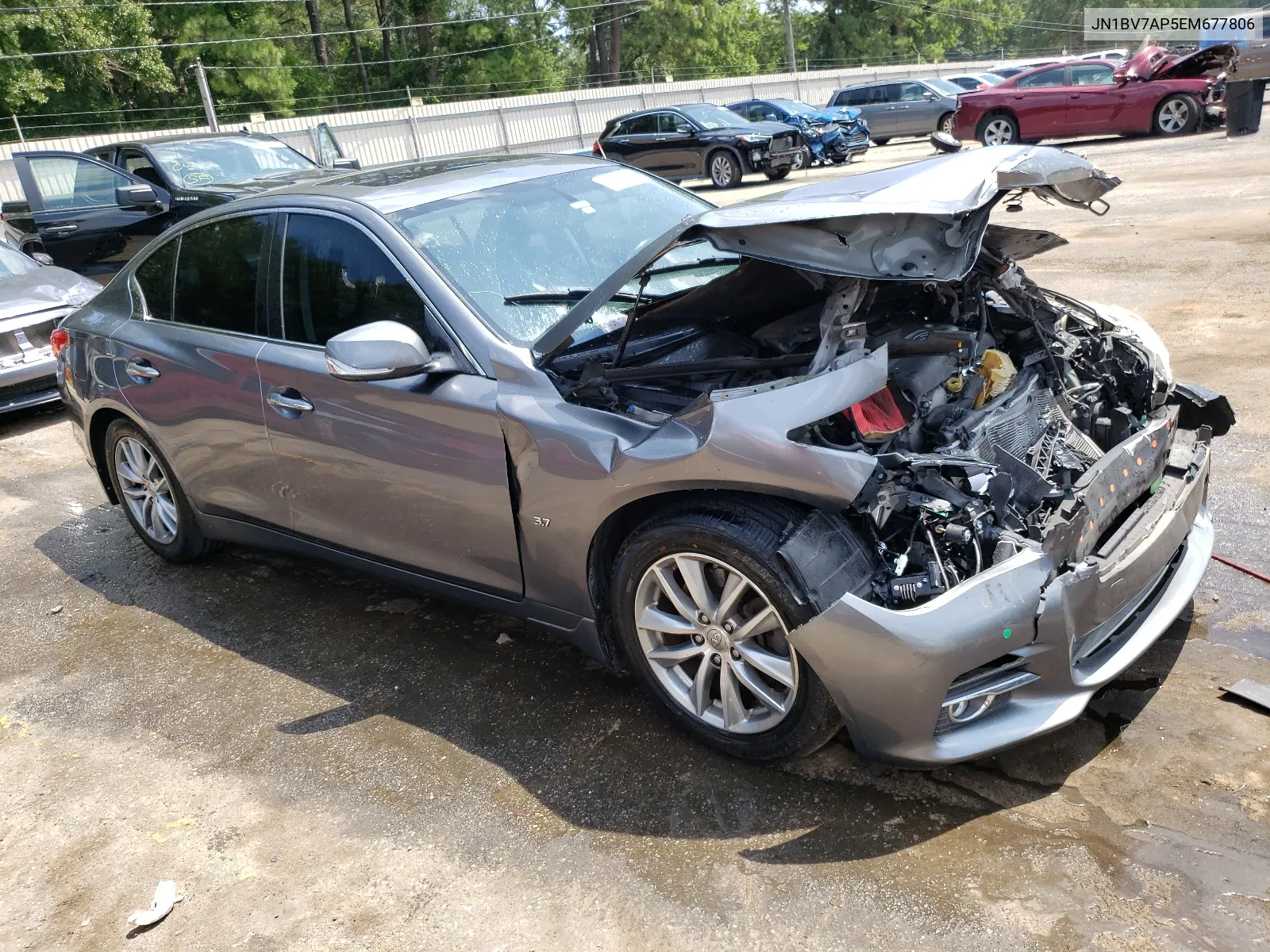 2014 Infiniti Q50 Base VIN: JN1BV7AP5EM677806 Lot: 67837804