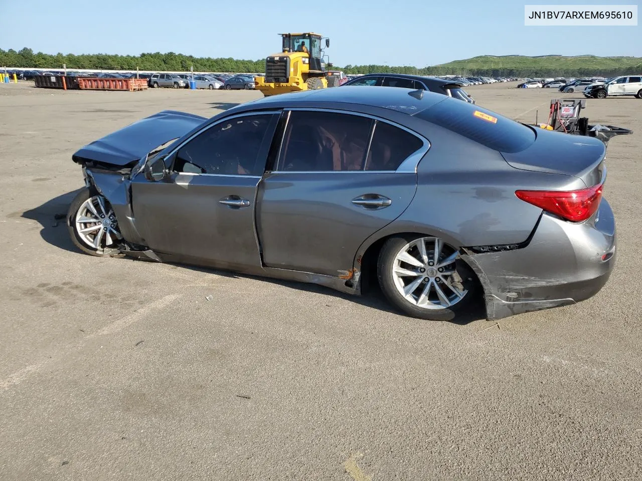 2014 Infiniti Q50 Base VIN: JN1BV7ARXEM695610 Lot: 68027764