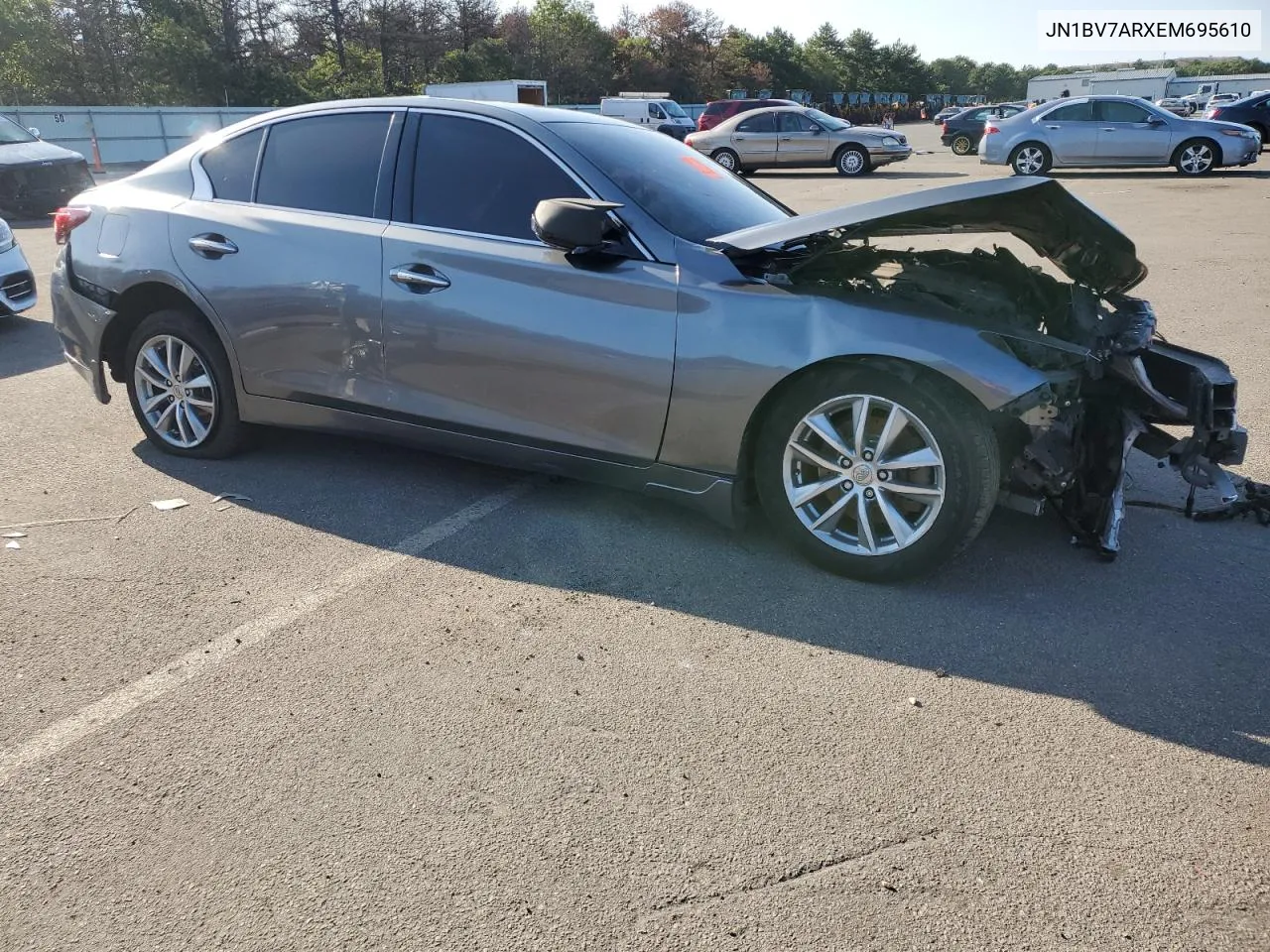 JN1BV7ARXEM695610 2014 Infiniti Q50 Base