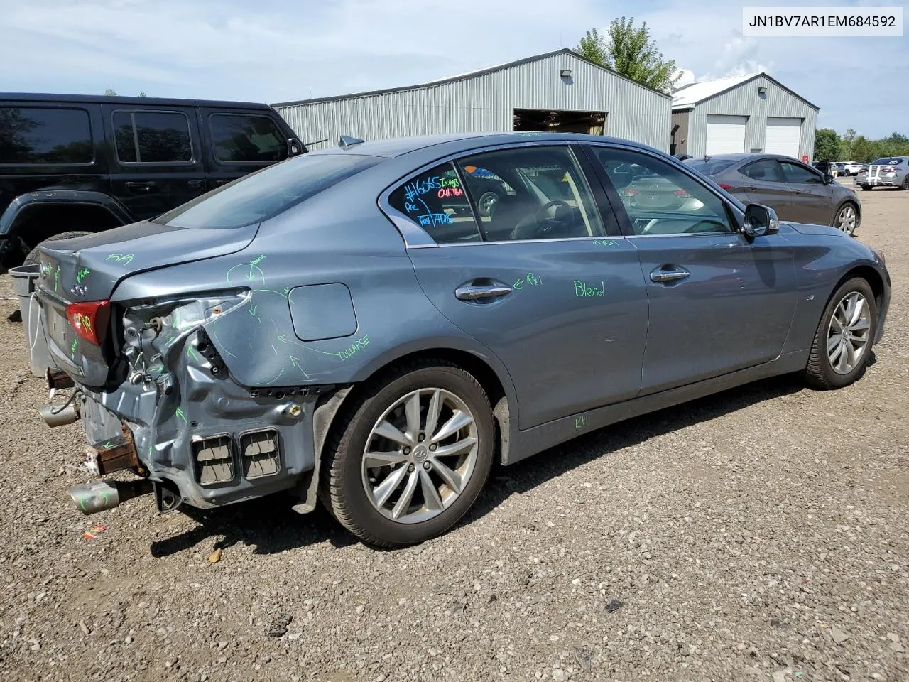 2014 Infiniti Q50 Base VIN: JN1BV7AR1EM684592 Lot: 68038414