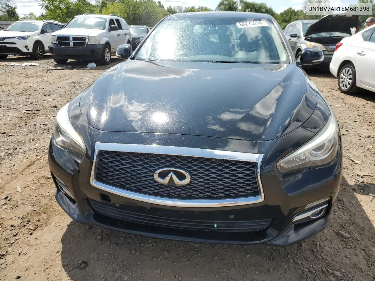 JN1BV7AR1EM681398 2014 Infiniti Q50 Base