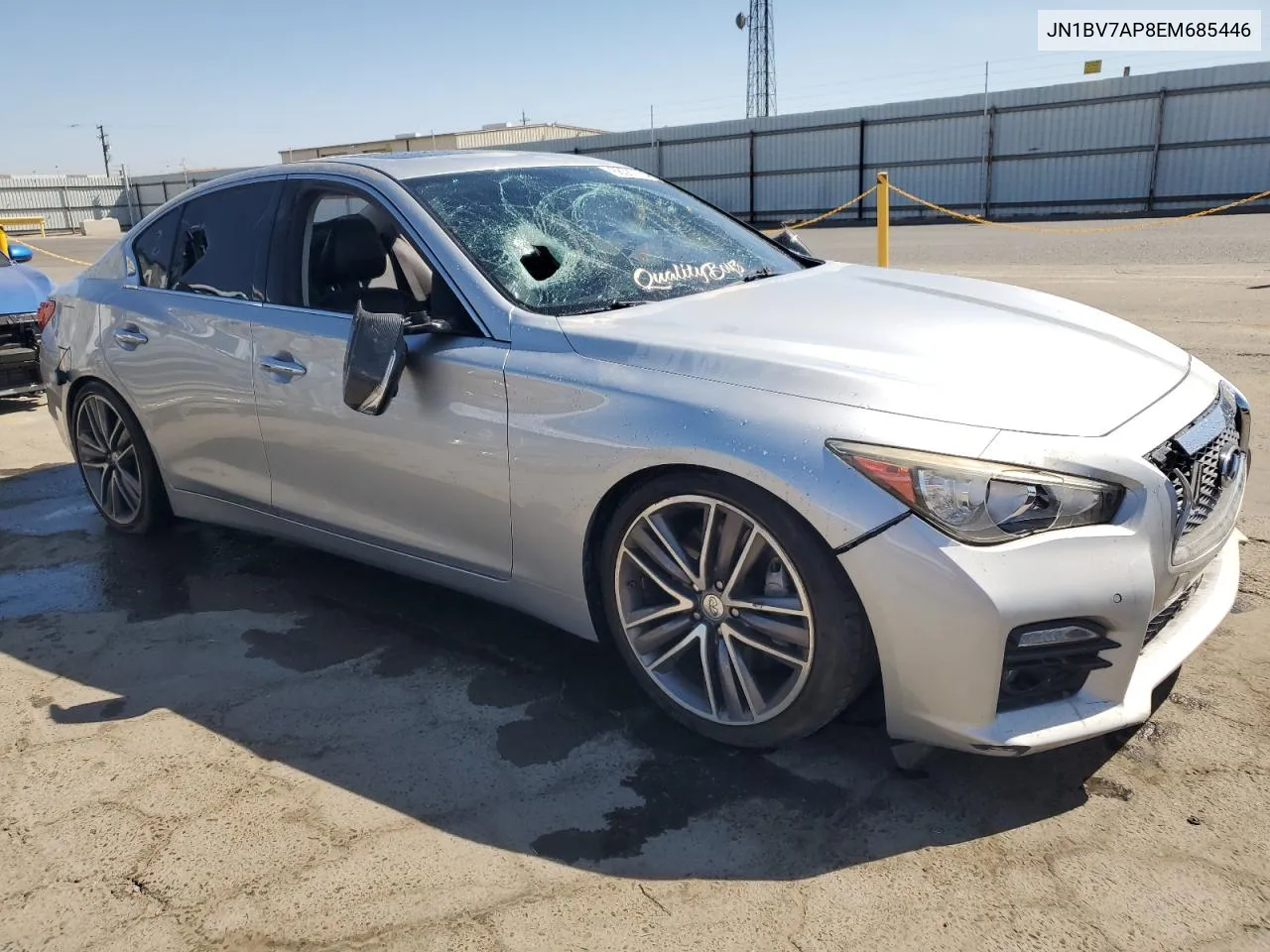 2014 Infiniti Q50 Base VIN: JN1BV7AP8EM685446 Lot: 68387534