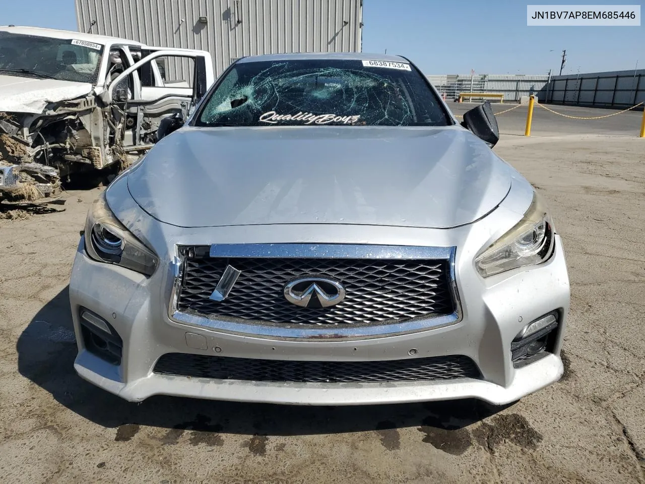 2014 Infiniti Q50 Base VIN: JN1BV7AP8EM685446 Lot: 68387534