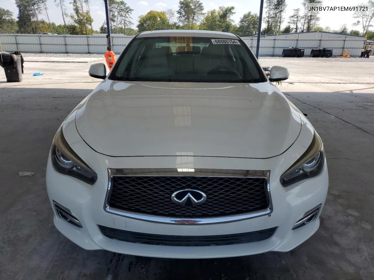 2014 Infiniti Q50 Base VIN: JN1BV7AP1EM691721 Lot: 68880154