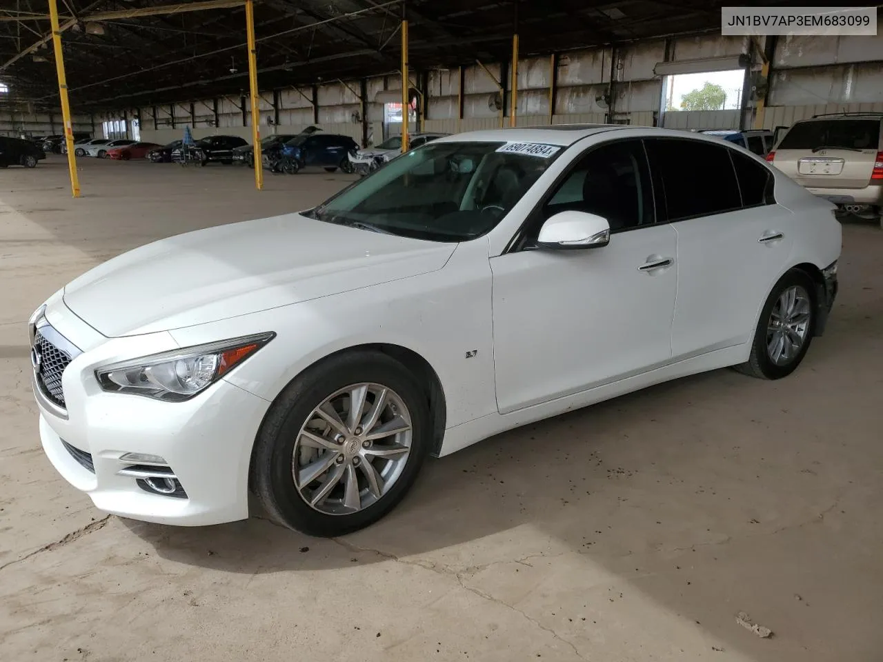 2014 Infiniti Q50 Base VIN: JN1BV7AP3EM683099 Lot: 69074884