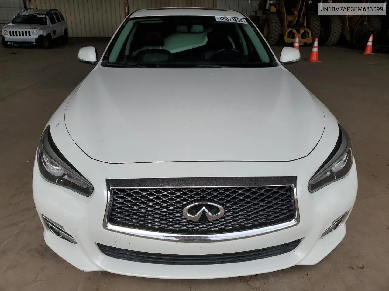 2014 Infiniti Q50 Base VIN: JN1BV7AP3EM683099 Lot: 69074884