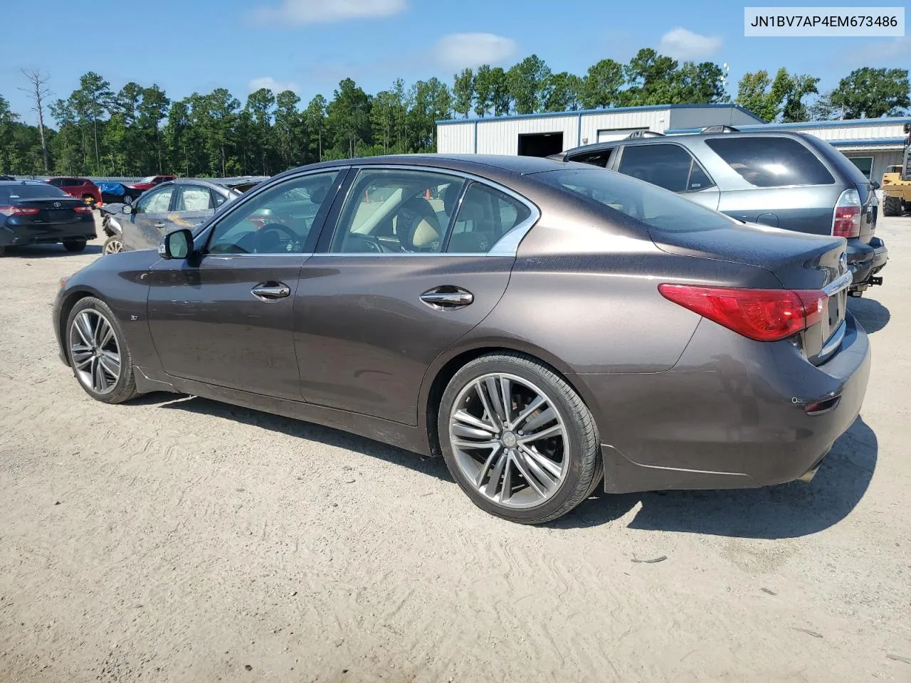 2014 Infiniti Q50 Base VIN: JN1BV7AP4EM673486 Lot: 69199524