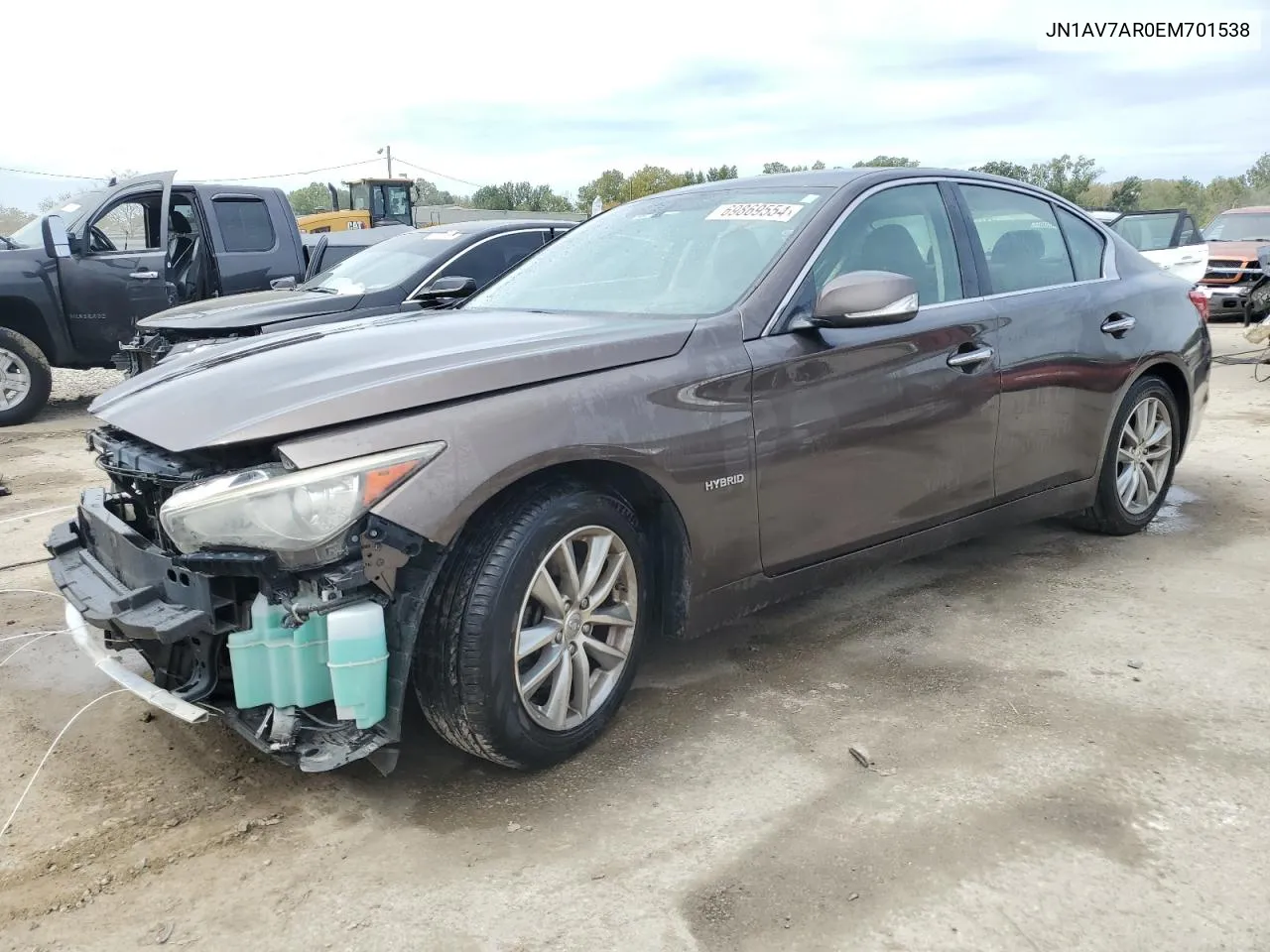 JN1AV7AR0EM701538 2014 Infiniti Q50 Hybrid Premium