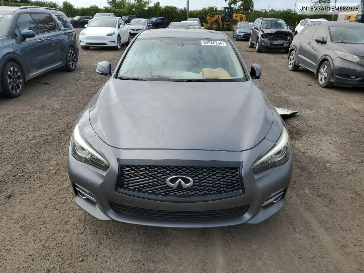 2014 Infiniti Q50 Base VIN: JN1BV7AR1EM684978 Lot: 69986244