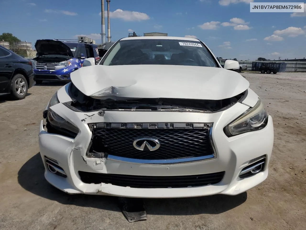 JN1BV7AP8EM672986 2014 Infiniti Q50 Base