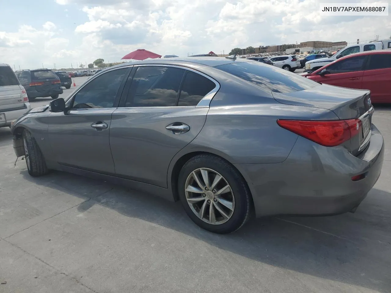 2014 Infiniti Q50 Base VIN: JN1BV7APXEM688087 Lot: 70527104